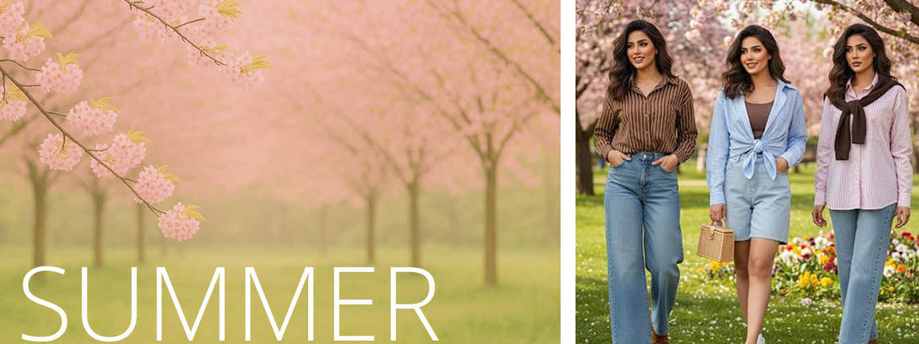 קולקציית קיץ - בגדי נשים אופנתיים, גיליס